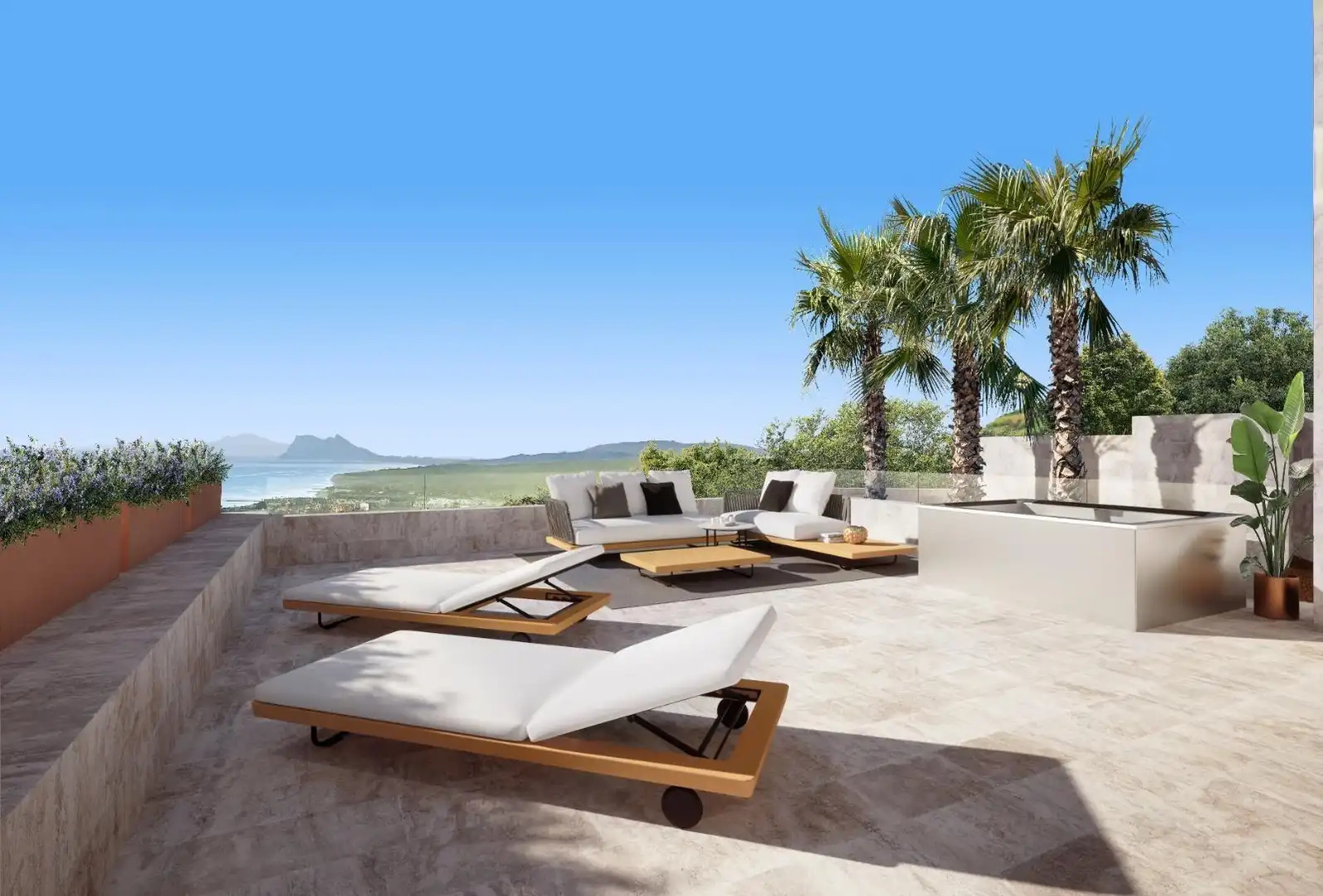 Villa avec terrasse à vendre à Torreguadiaro - San Diego, imagen 14