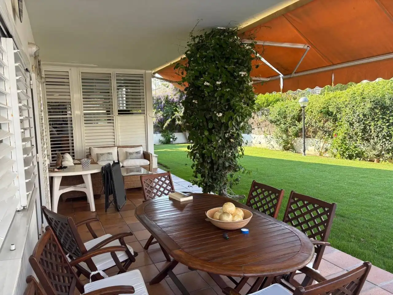 Terrassa de Casa o xalet en venda en Jerez de la Frontera amb Aire condicionat, Jardí privat i Terrassa