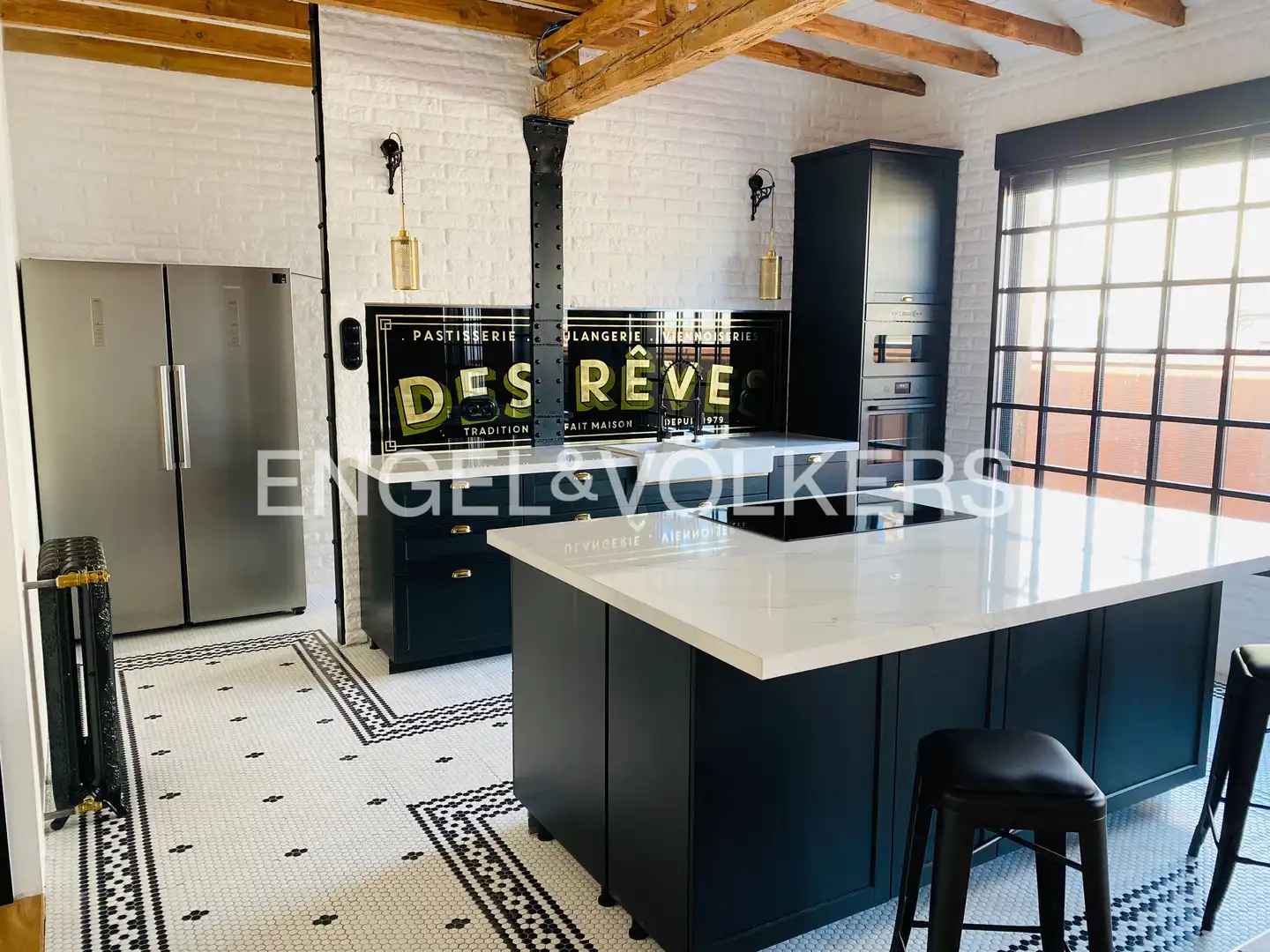 Kitchen of Flat for sale in Madrid  with Air Conditioner, Heating and Terrace