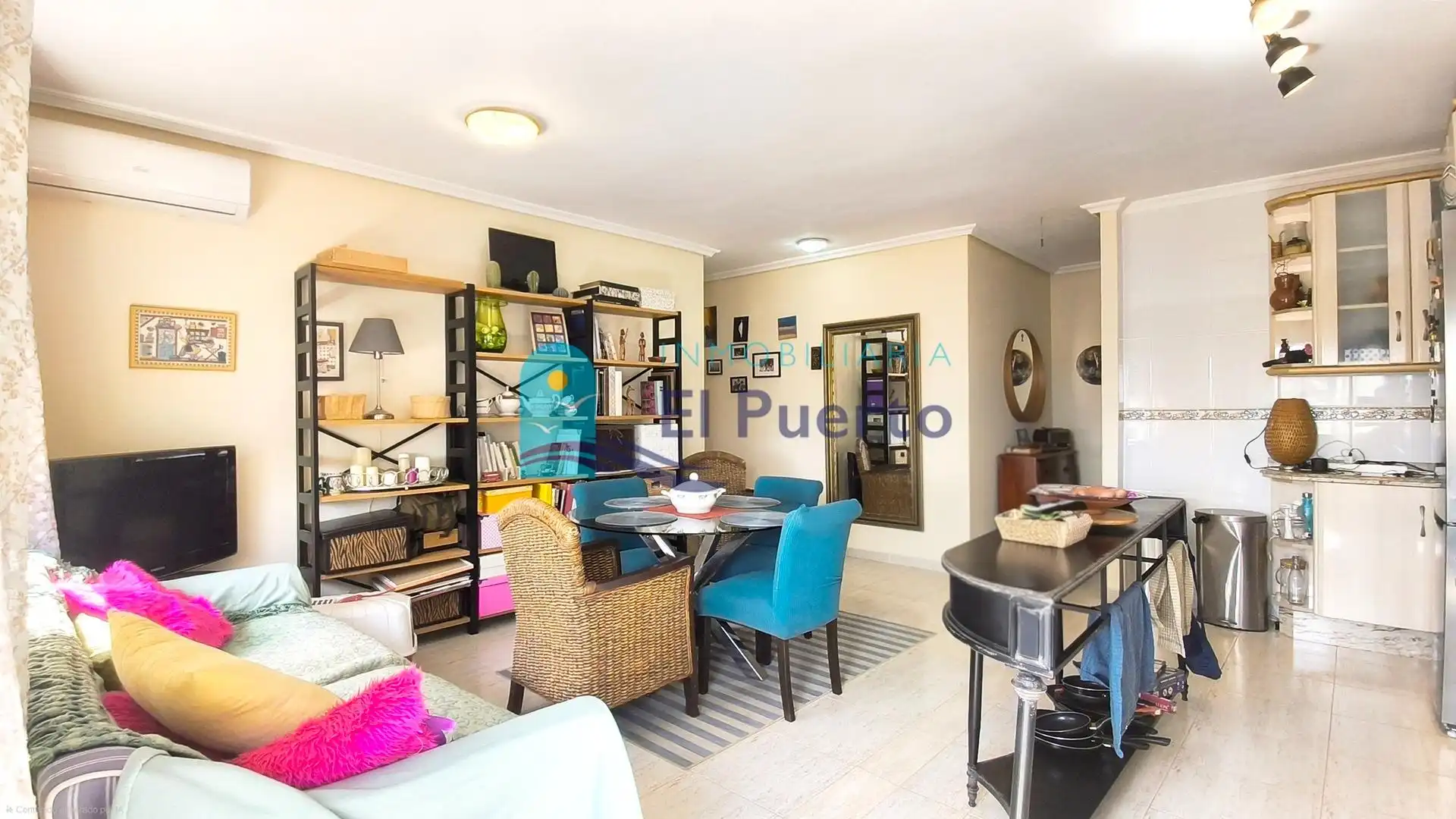 Exterior view of Flat for sale in Mazarrón  with Air Conditioner, Terrace and Furnished