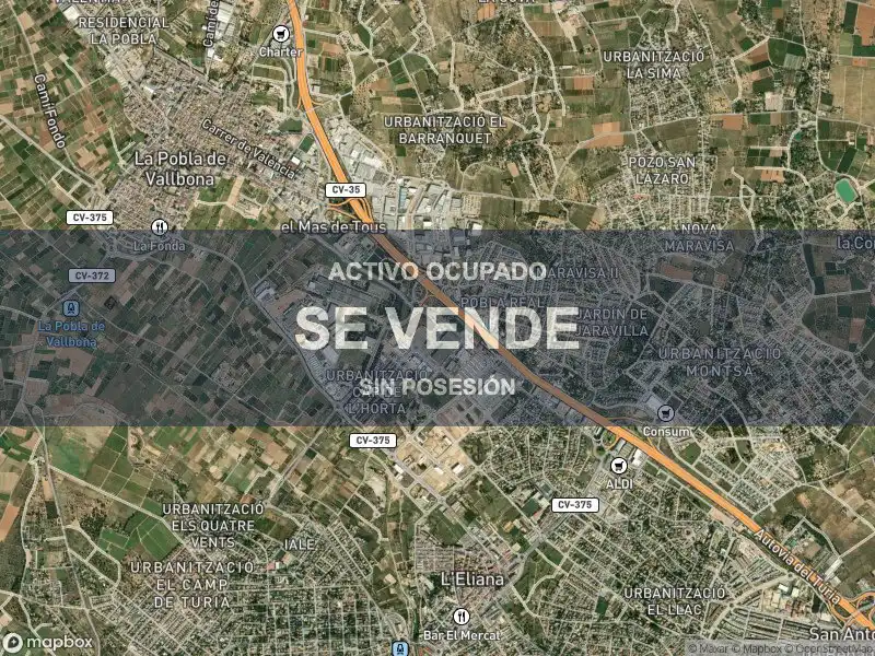 Piso en venta en La Pobla de Vallbona