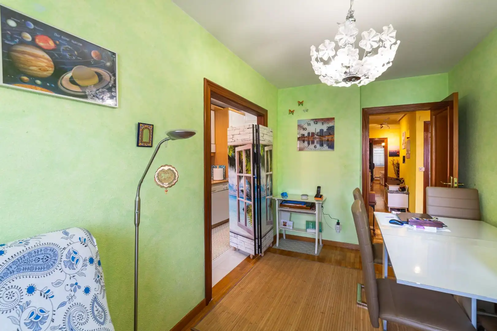 Dining room of Flat for sale in Valladolid  with Heating, Storage room and Community pool