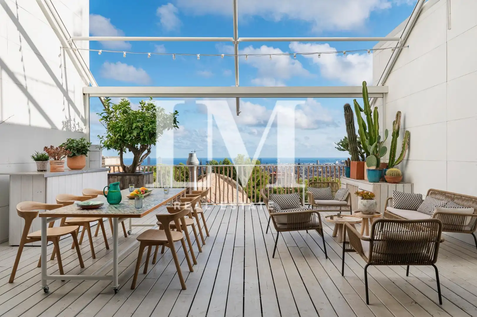 Terrassa de Casa o xalet de lloguer en Barcelona amb Aire condicionat, Terrassa i Piscina