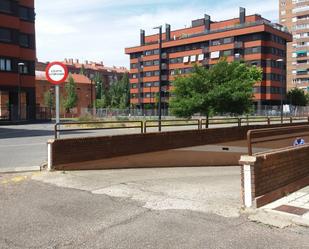 Vista exterior de Garatge en venda en Palencia Capital