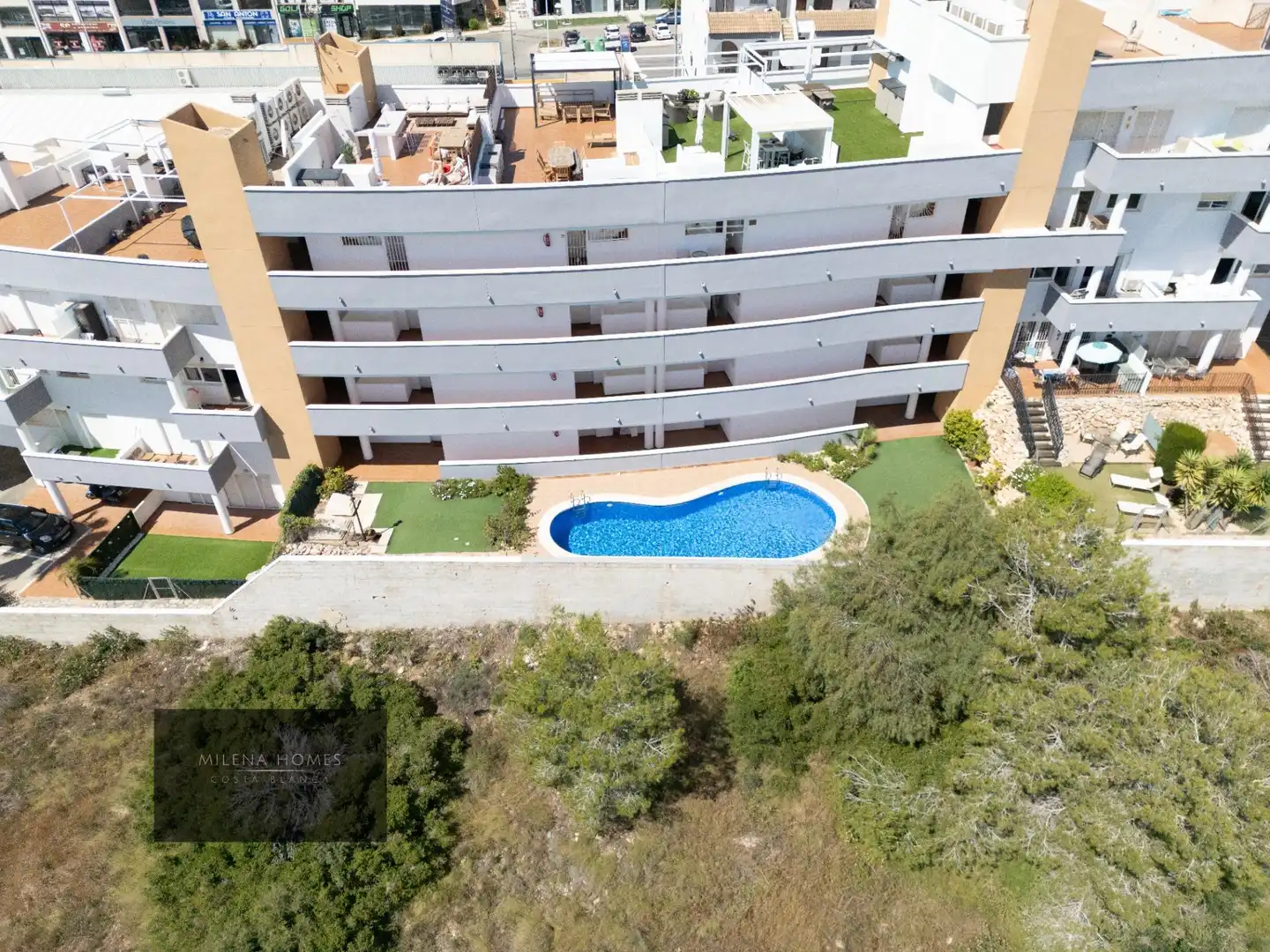 Piscina de Apartamento en venta en Orihuela con Aire acondicionado, Calefacción y Amueblado