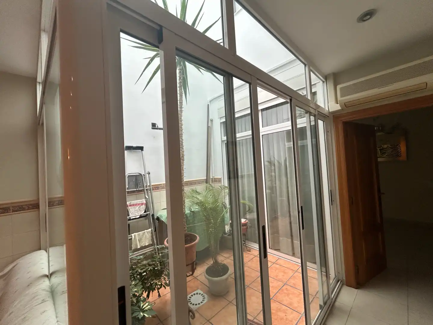 Balcony of Houses for sale in Algemesí  with Air Conditioner, Heating and Terrace