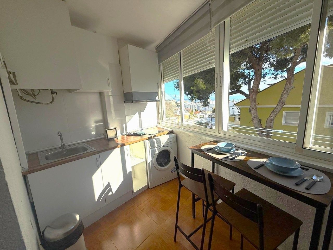 Kitchen of Flat to rent in Torremolinos  with Swimming Pool and Furnished