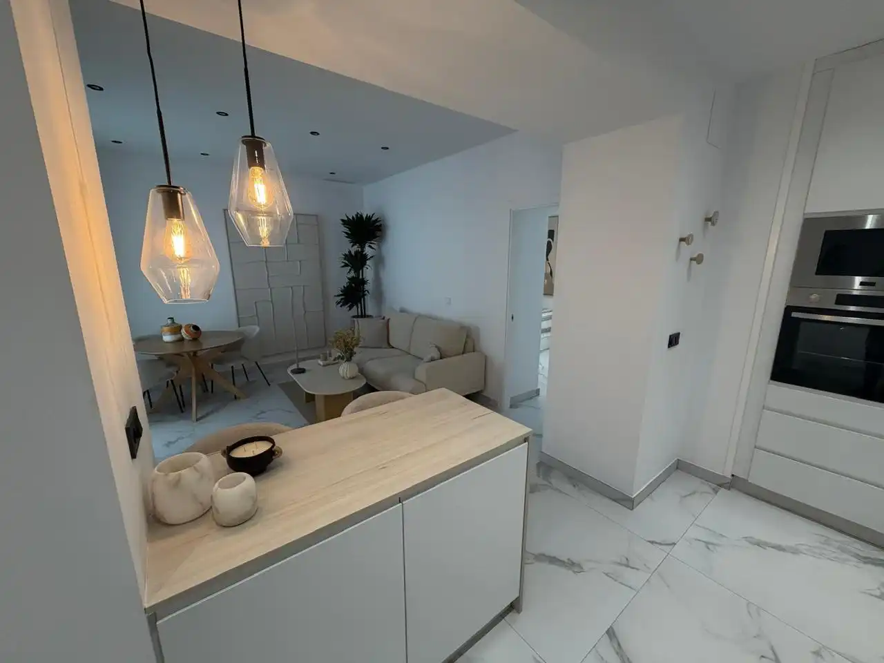 Living room of Flat for rent in Cádiz  with Air Conditioner, Furnished and Pets allowed