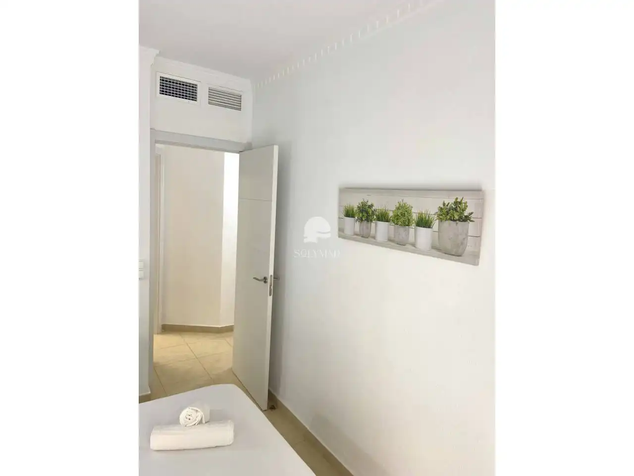 Schlafzimmer von Wohnung zur Miete in Vélez-Málaga mit Klimaanlage, Terrasse und Möbliert