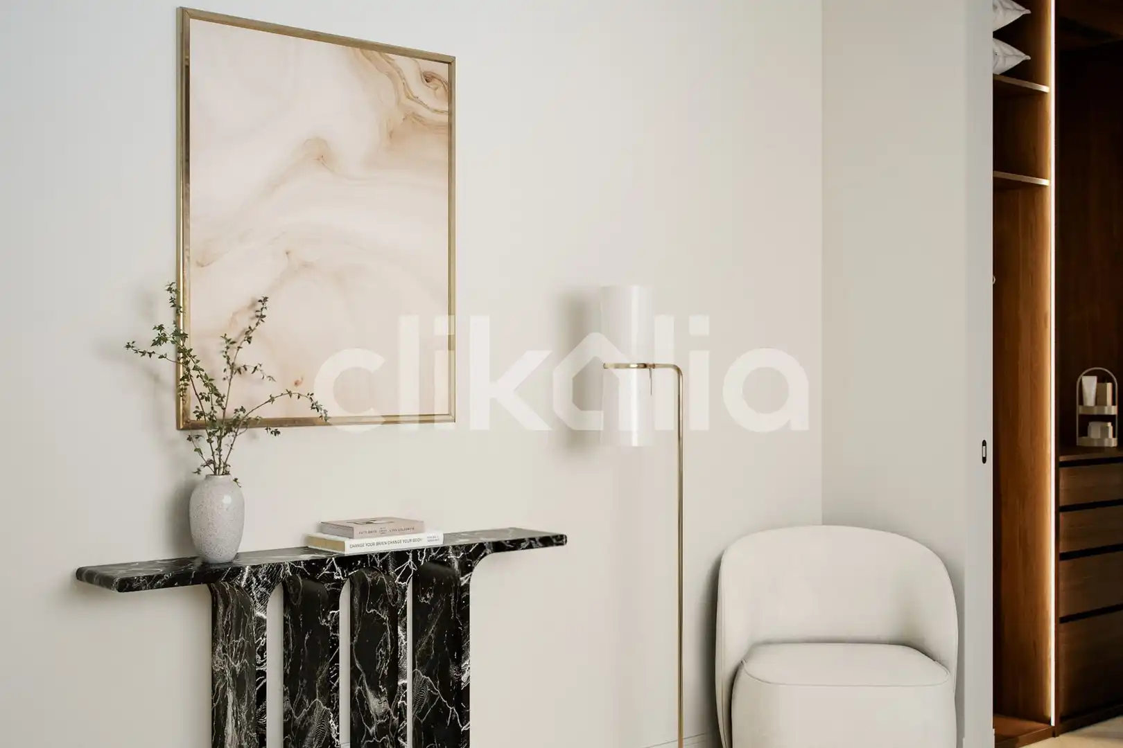 Wohnzimmer von Wohnung zum Verkauf in Madrid mit Klimaanlage, Heizung und Terrasse