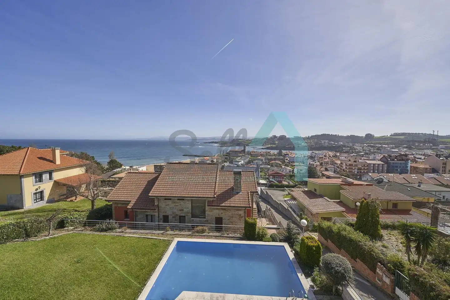 Swimming pool of Houses for sale in Gozón  with Heating, Private garden and Terrace