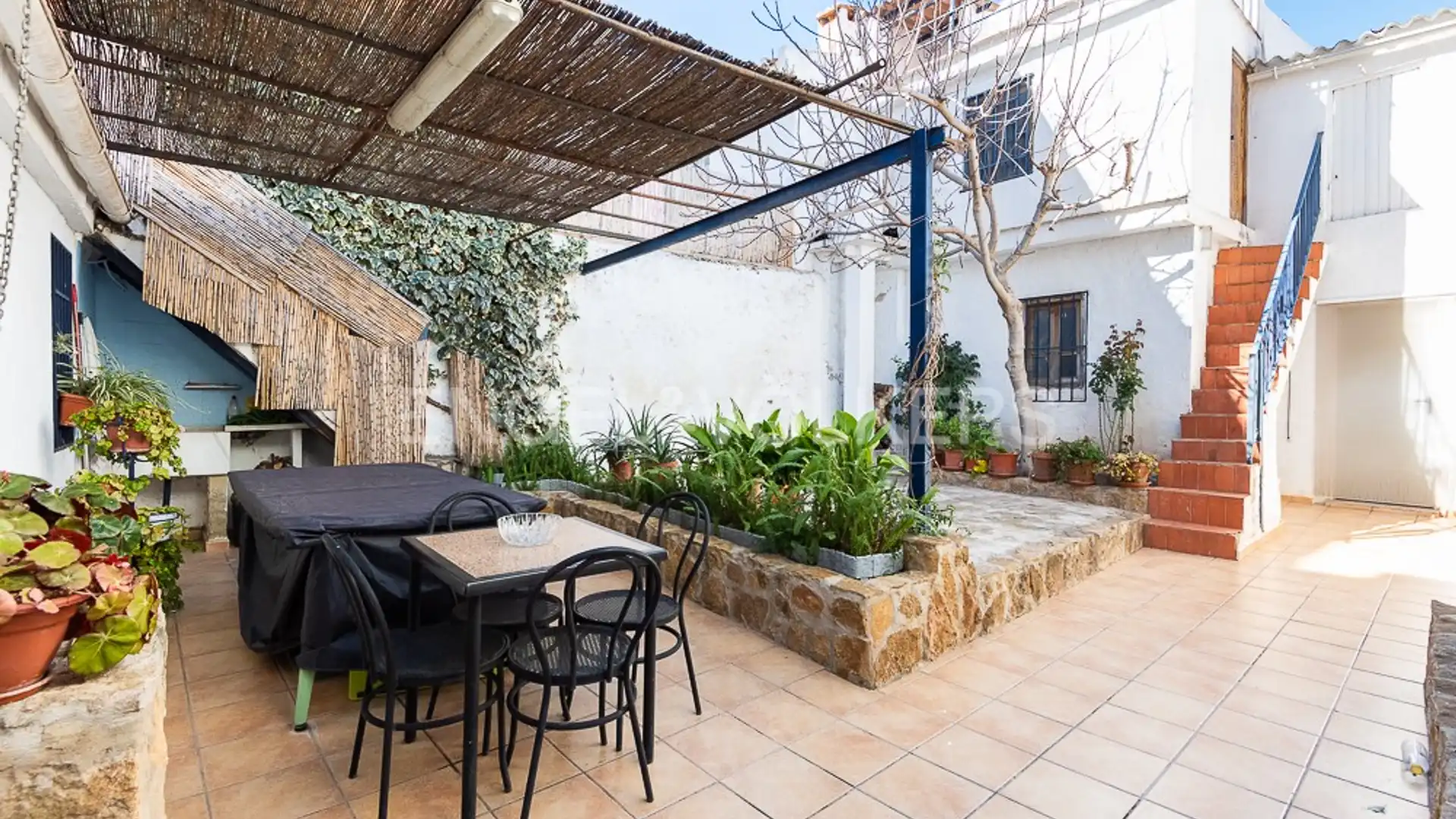 Terrace of Single-family semi-detached for sale in Gilet  with Heating, Terrace and Storage room