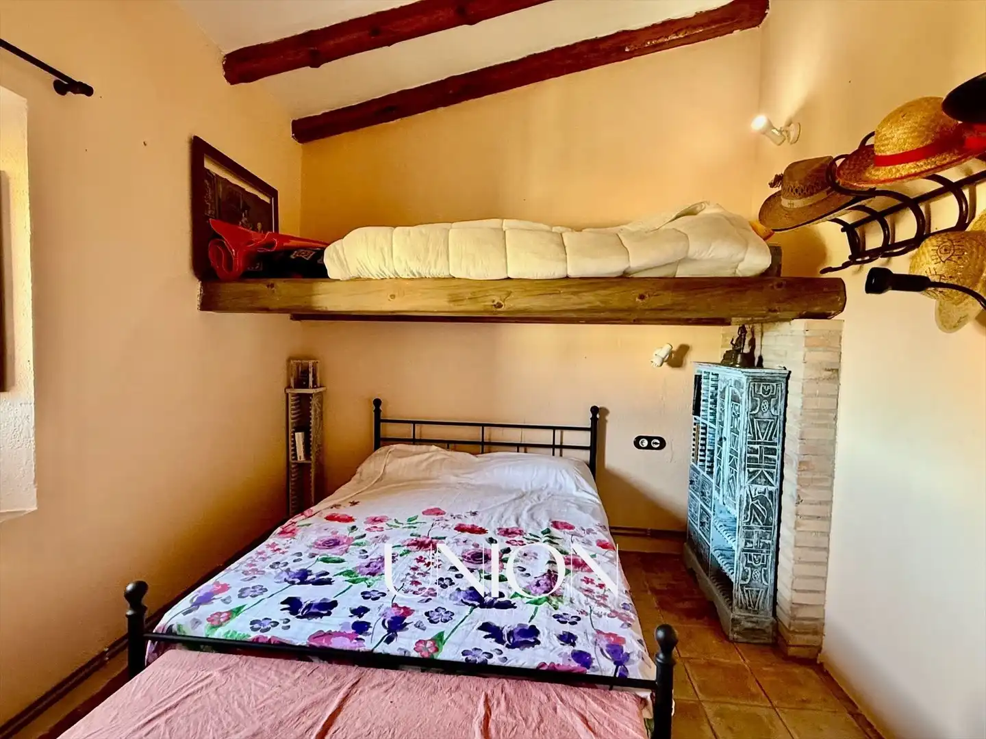 Habitación de Finca rústica en venta en Vall-llobrega con Calefacción, Jardín privado y Terraza