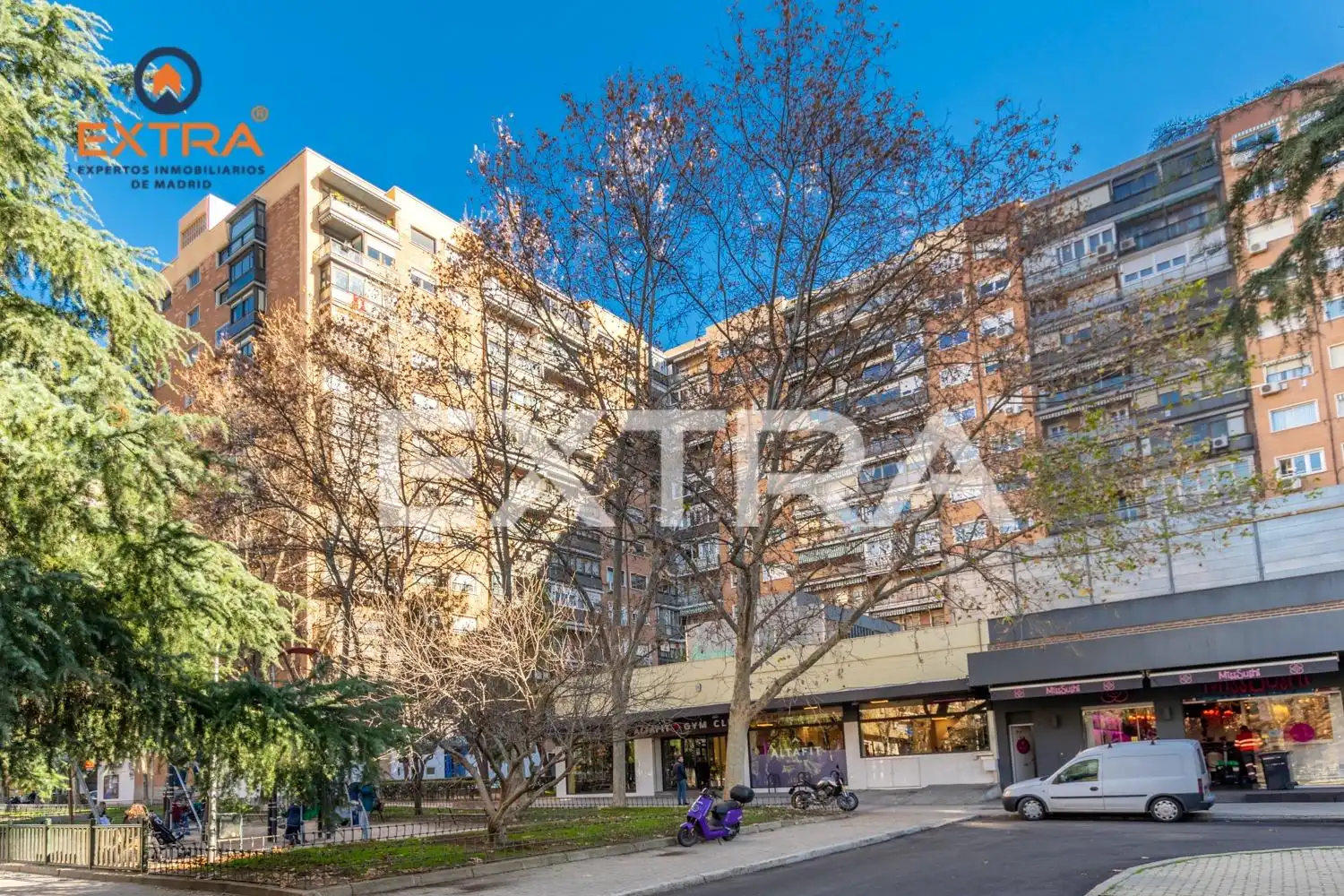Vista exterior de Piso en venta en Madrid con Aire acondicionado, Calefacción y Terraza