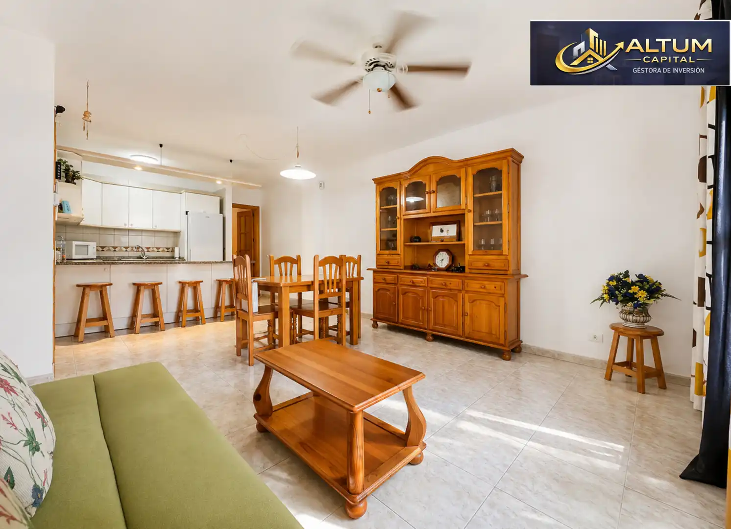 Living room of Flat for sale in Arona  with Storage room, Furnished and Washing machine