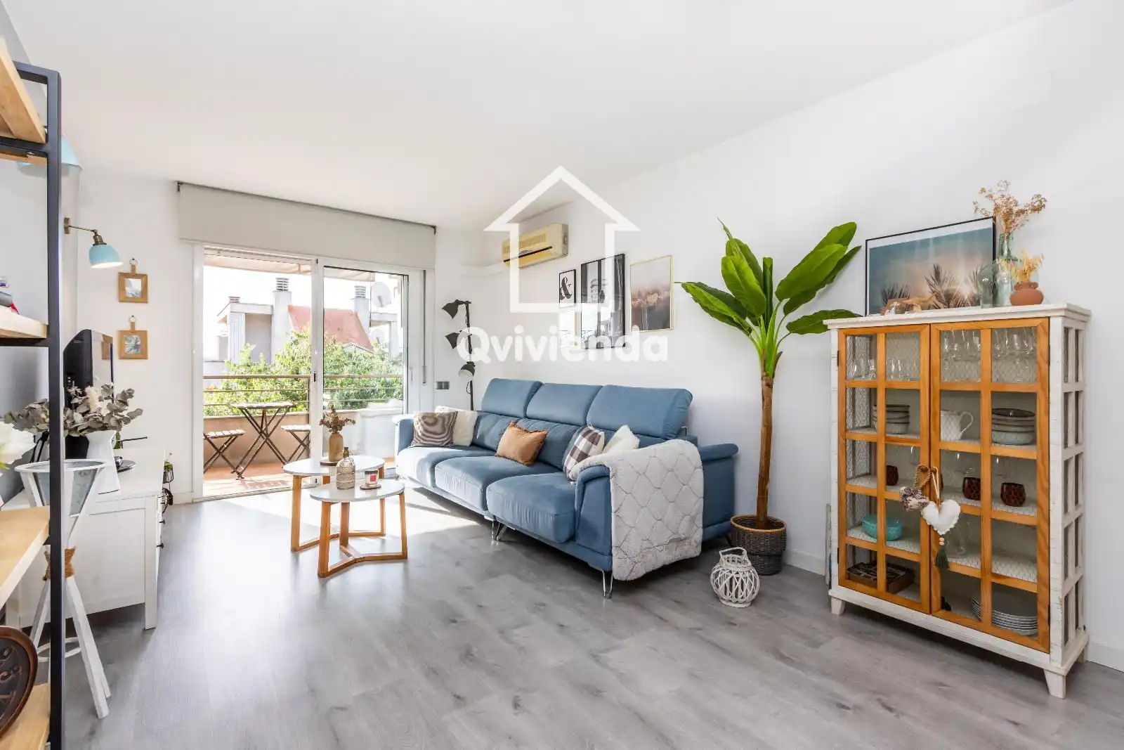 Wohnzimmer von Maisonette zum Verkauf in Parets del Vallès mit Klimaanlage, Heizung und Terrasse