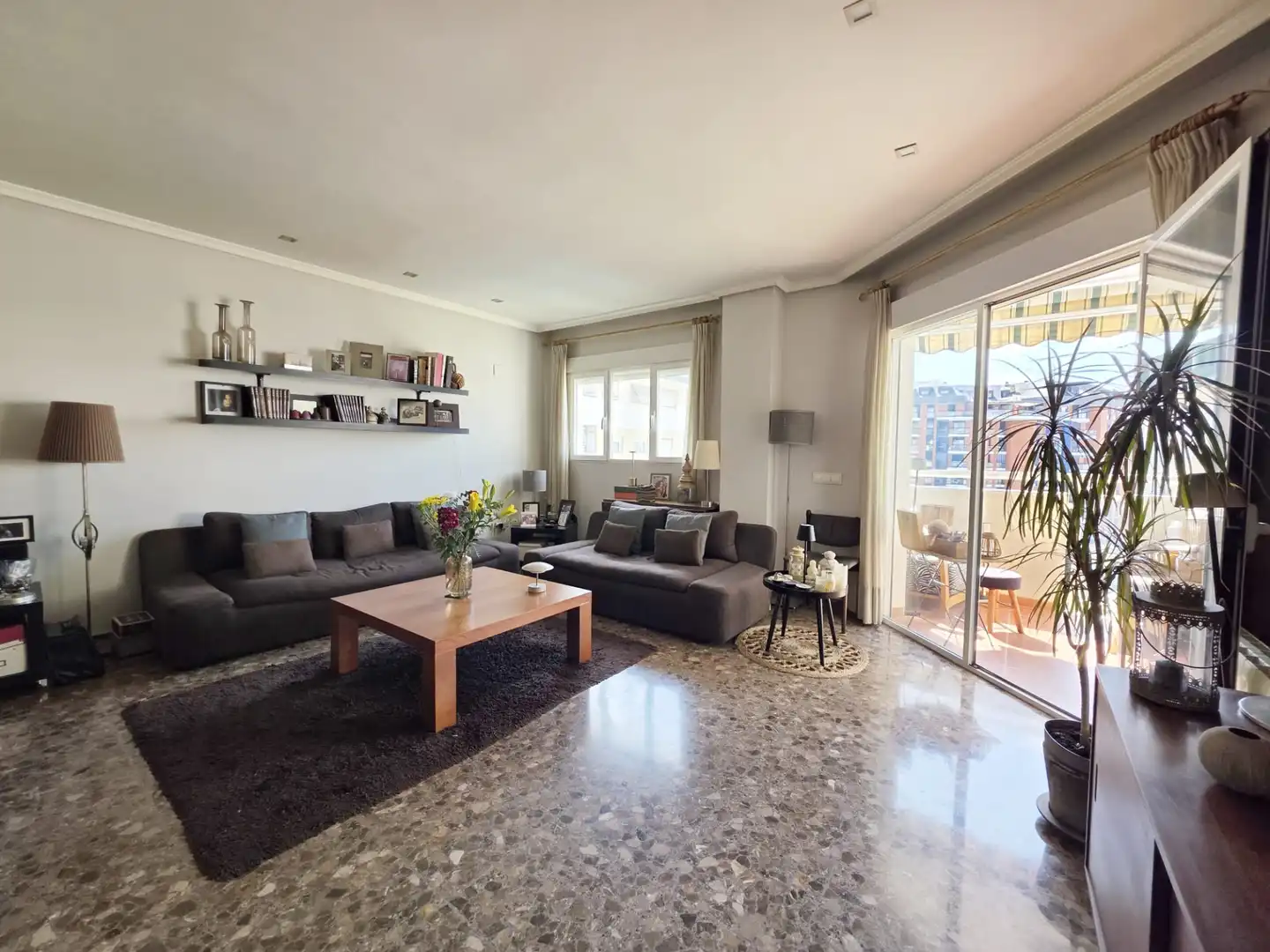 Sala de estar de Piso en venta en Valencia con Aire acondicionado, Calefacción y Terraza