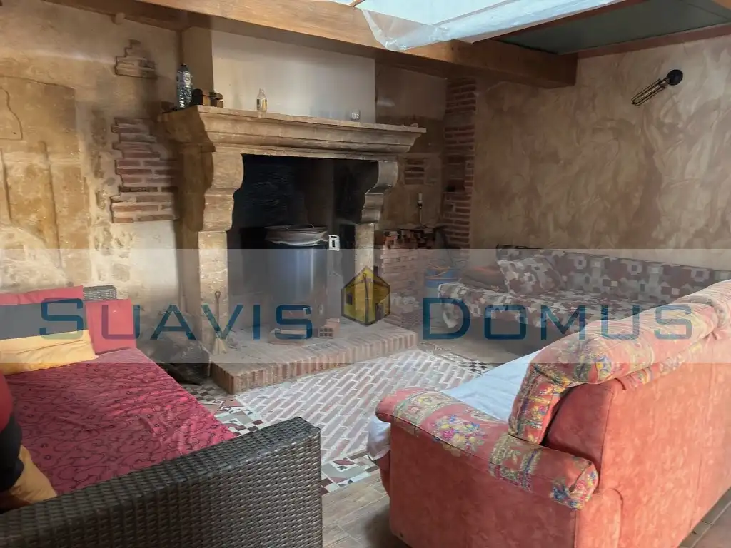 Living room of Houses for sale in Venialbo  with Private garden