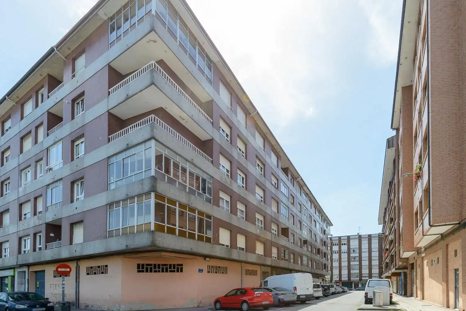 Vista exterior de Piso en venta en Siero con Calefacción