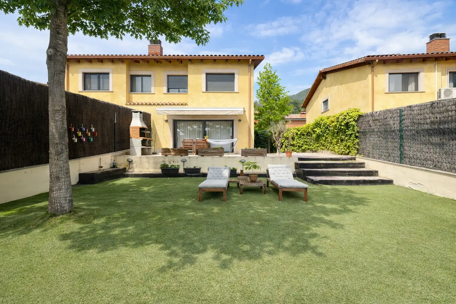 Jardí de Casa o xalet de lloguer en Gualba amb Calefacció