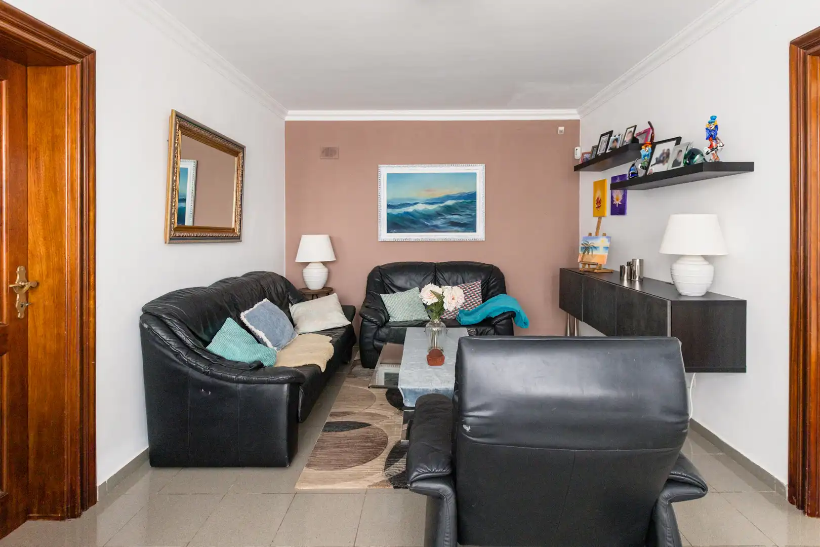Sala d'estar de Casa o xalet en venda en Candelaria amb Aire condicionat, Jardí privat i Terrassa