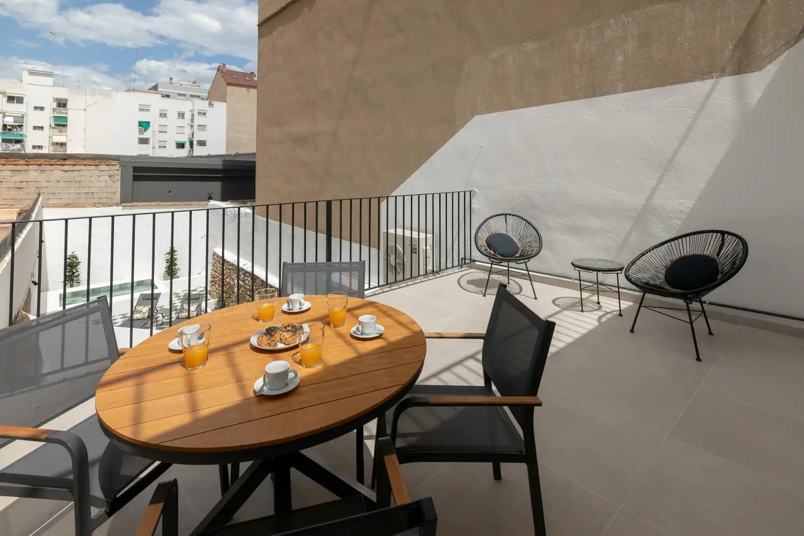 Terrace of Flat for rent in Patraix