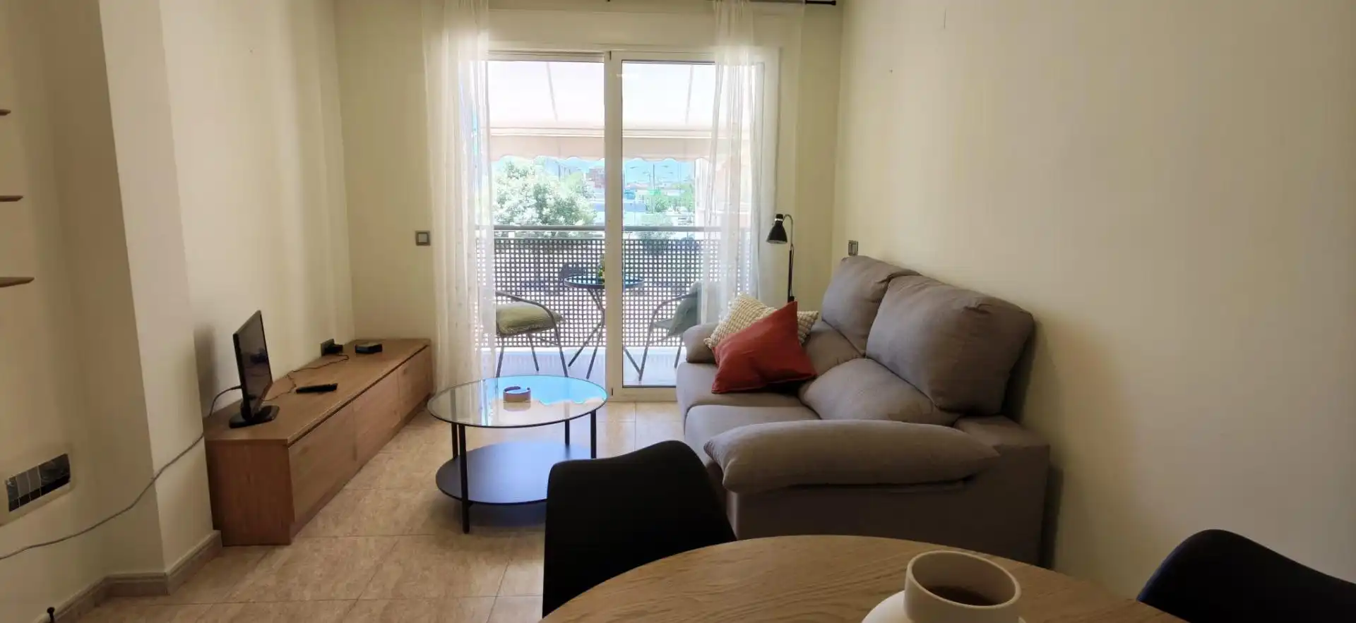 Wohnzimmer von Wohnung zur Miete in Murcia mit Klimaanlage, Abstellraum und Möbliert