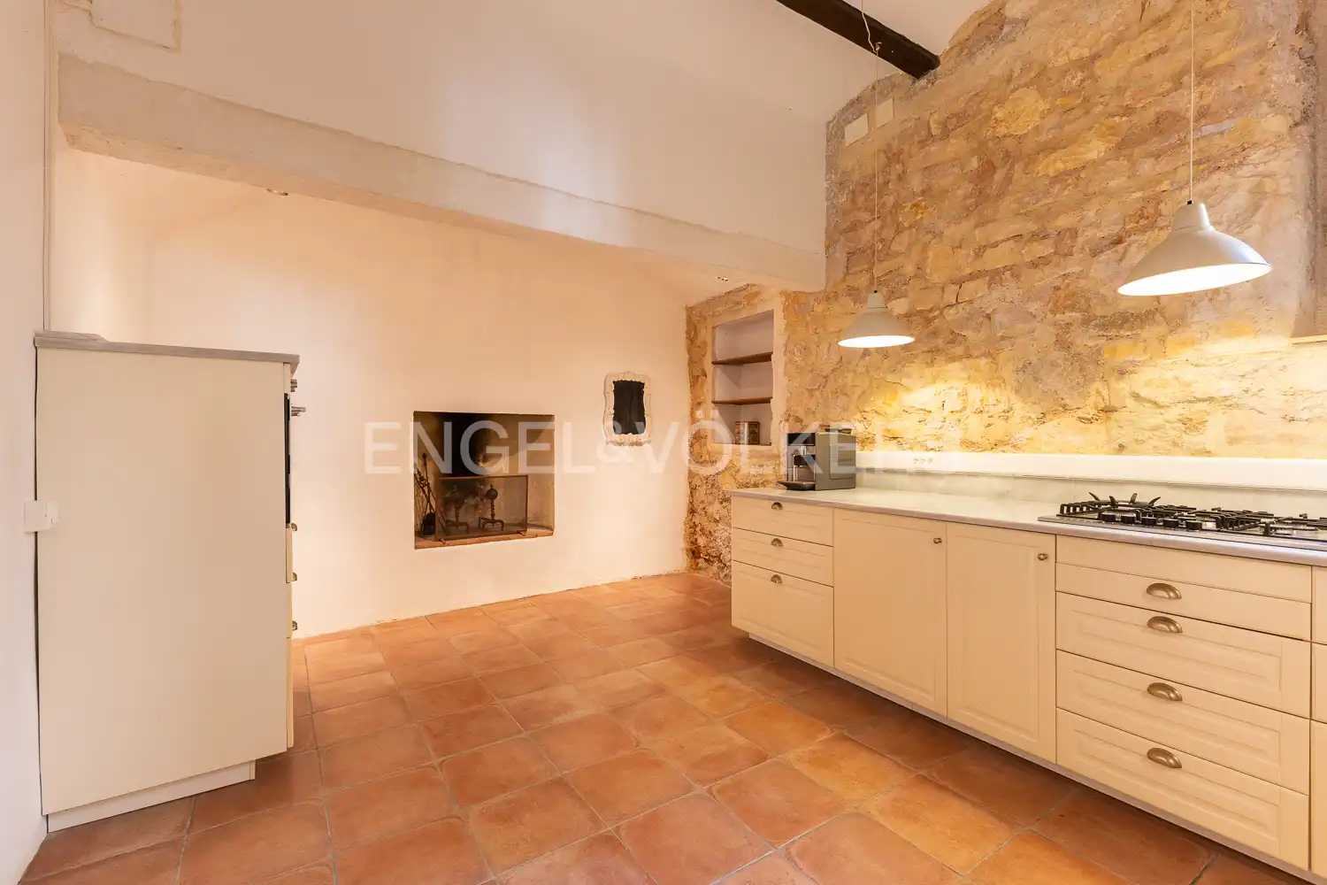 Cocina de Casa o chalet en venta en Manuel con Aire acondicionado, Calefacción y Parquet