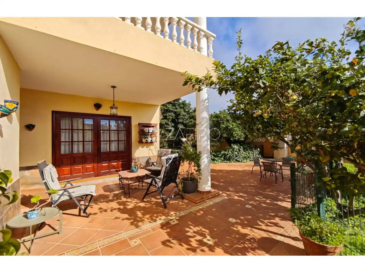 Terrassa de Casa o xalet en venda en San Cristóbal de la Laguna amb Jardí privat, Parquet i Terrassa