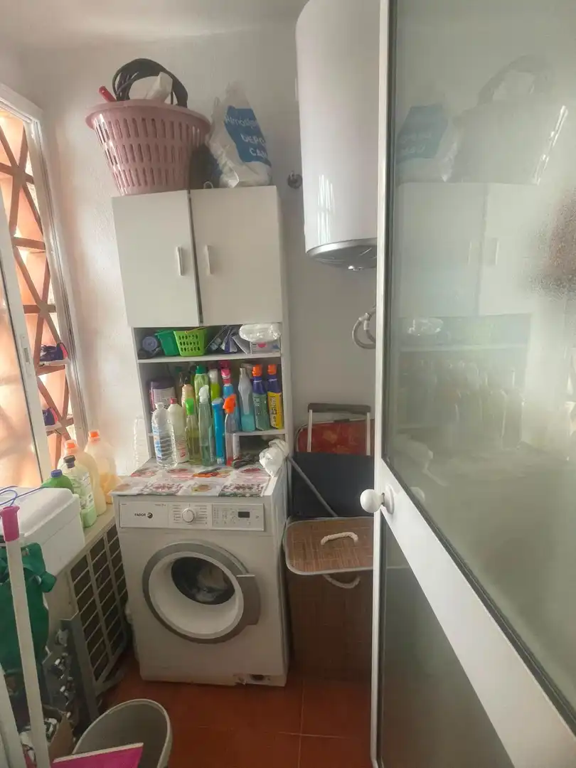 Kitchen of Flat for rent in Rincón de la Victoria  with Private garden, Furnished and Community pool
