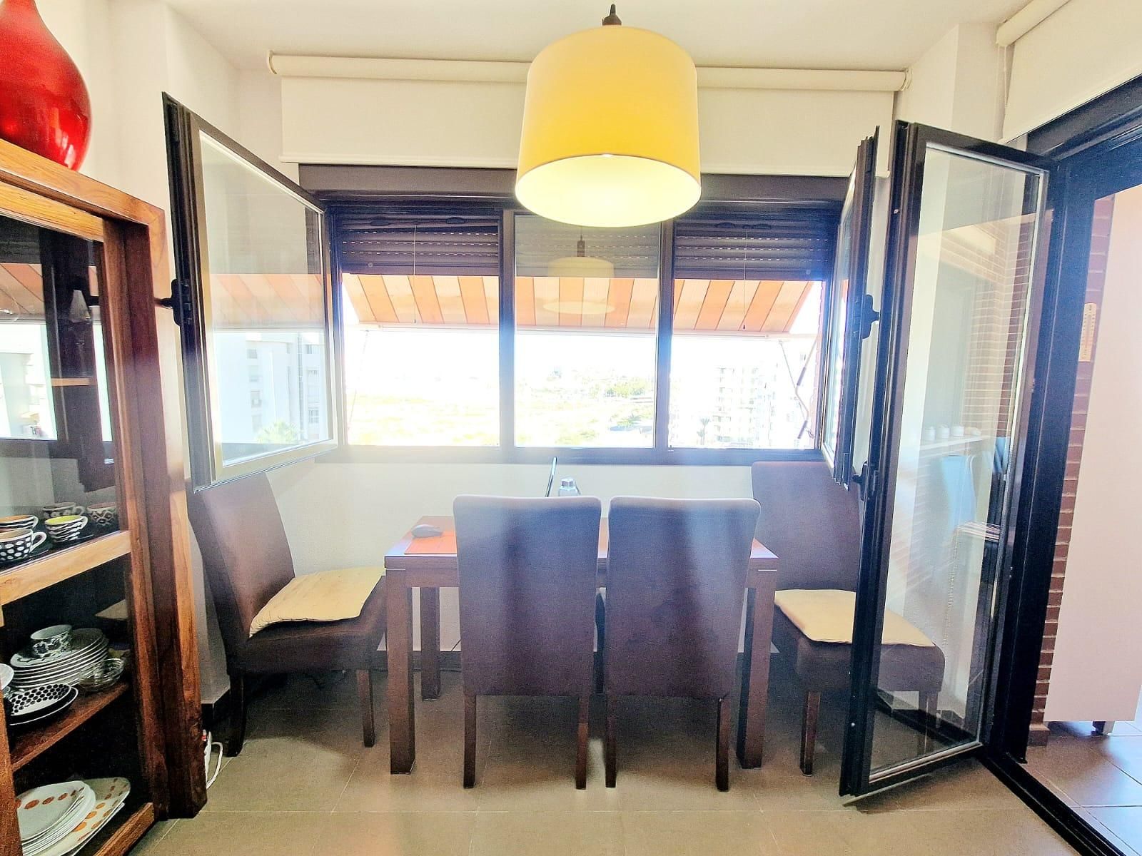 Menjador de Apartament en venda en Águilas amb Aire condicionat, Calefacció i Jardí privat