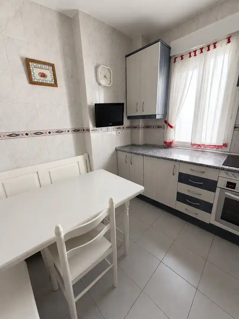 Kitchen of Attic for sale in  Madrid Capital  with Air Conditioner and Balcony