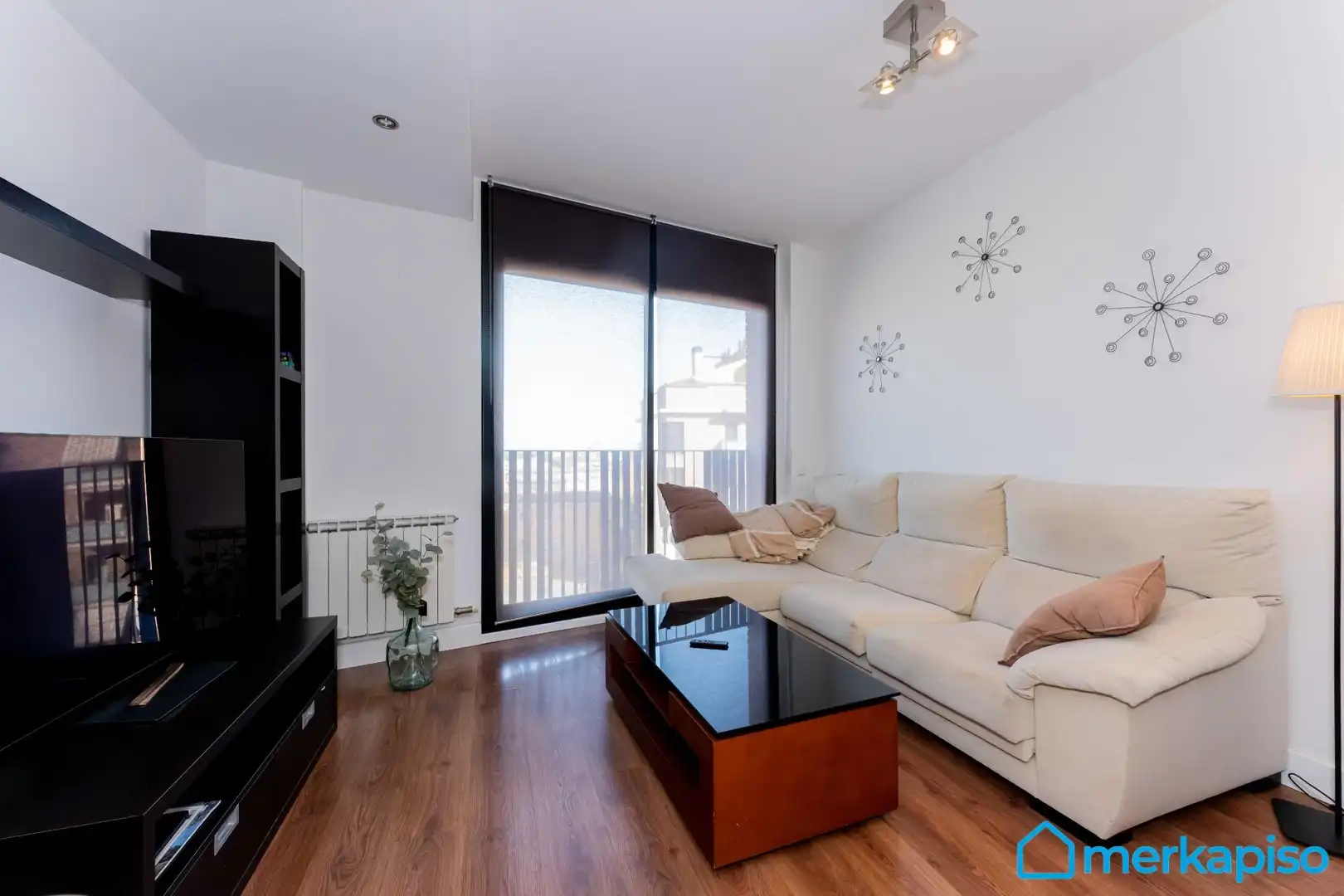 Living room of Flat for sale in Castelldefels  with Air Conditioner, Heating and Balcony