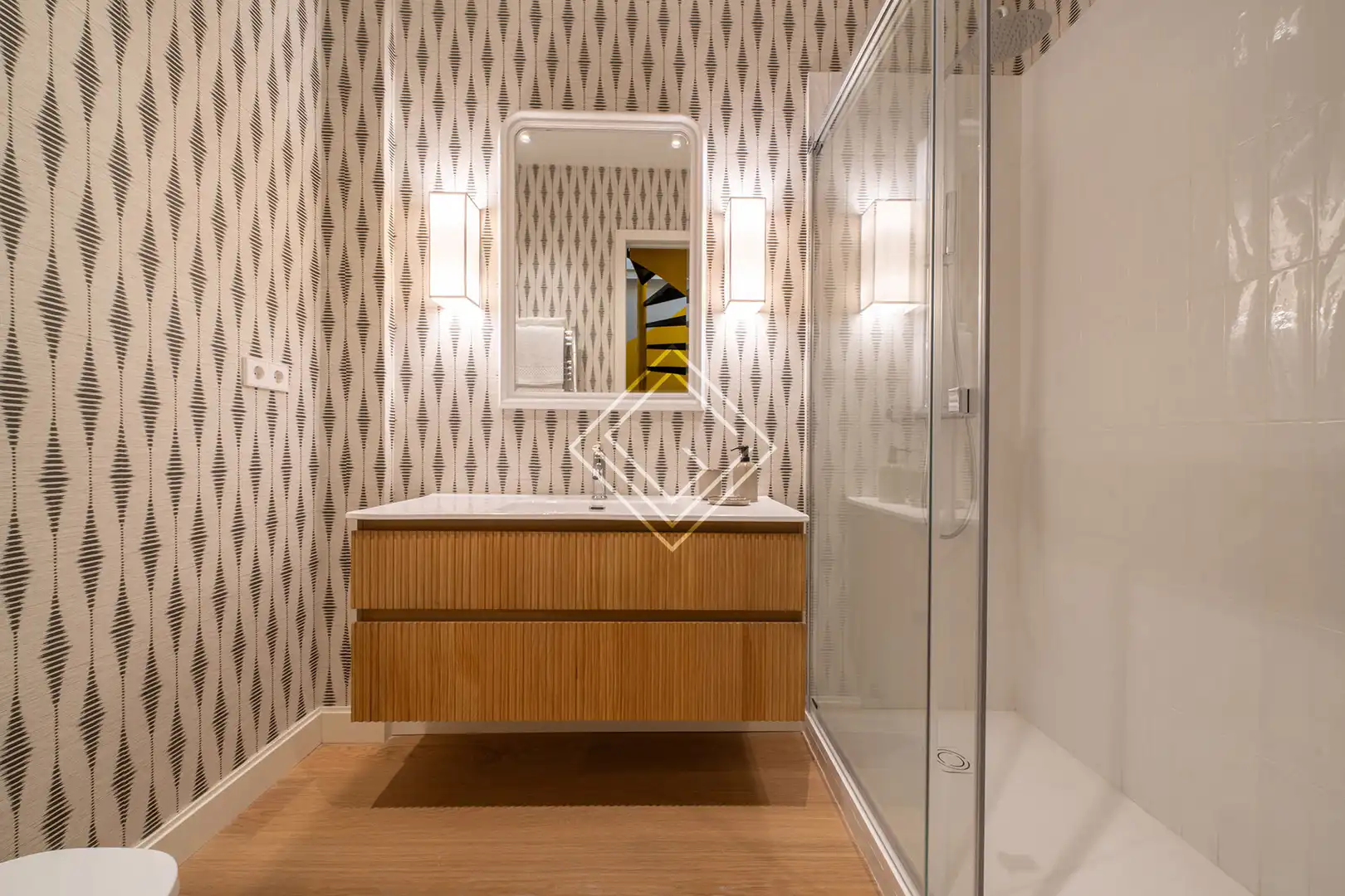Baño de Casa adosada en venta en Madrid con Aire acondicionado, Calefacción y Terraza