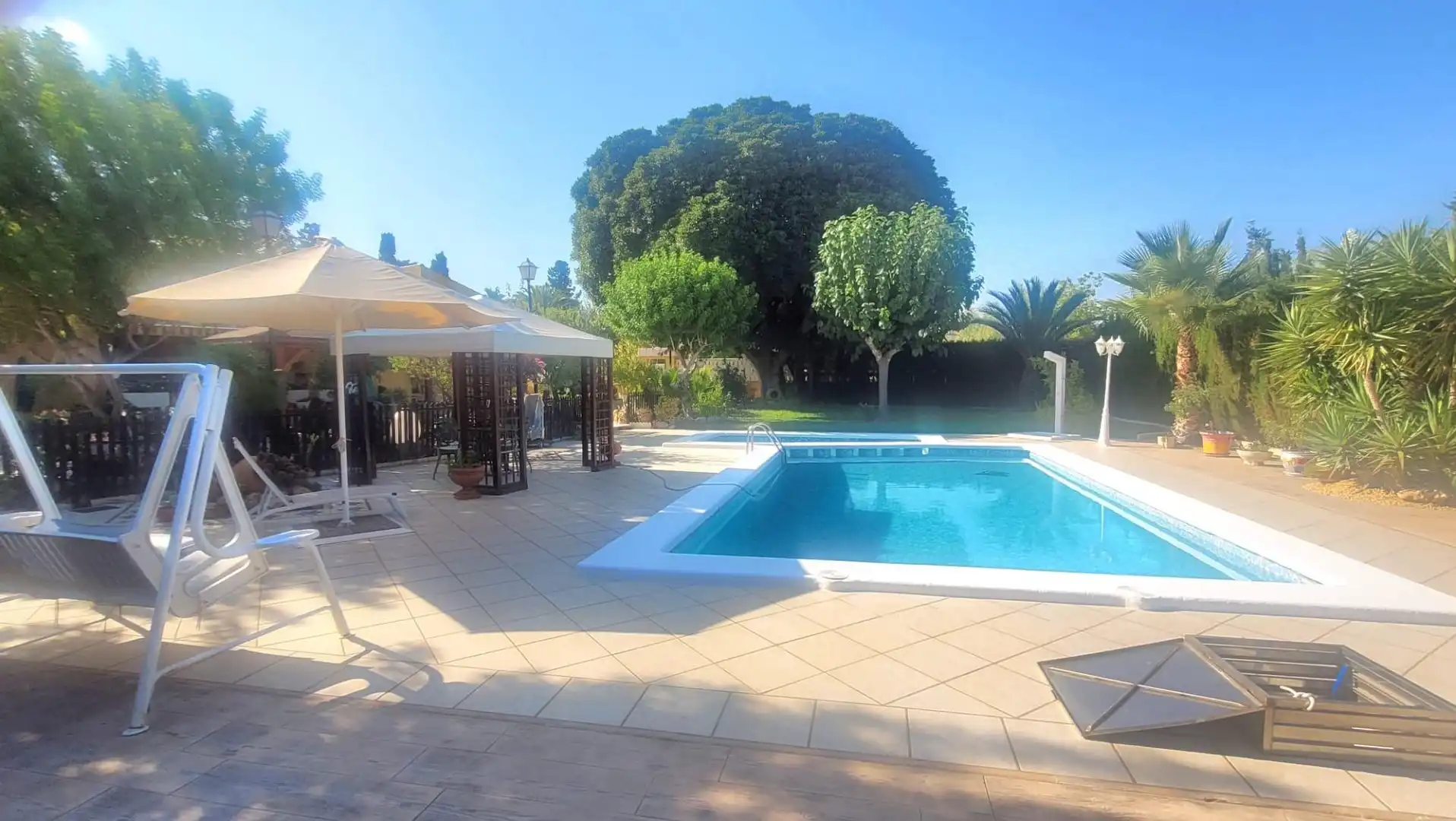 Piscina de Casa o xalet en venda en Mutxamel amb Calefacció, Jardí privat i Traster