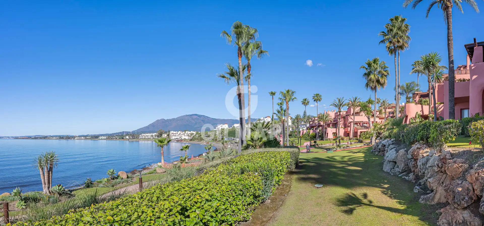 Garden of Apartments for sale in Estepona  with Heating, Private garden and Balcony