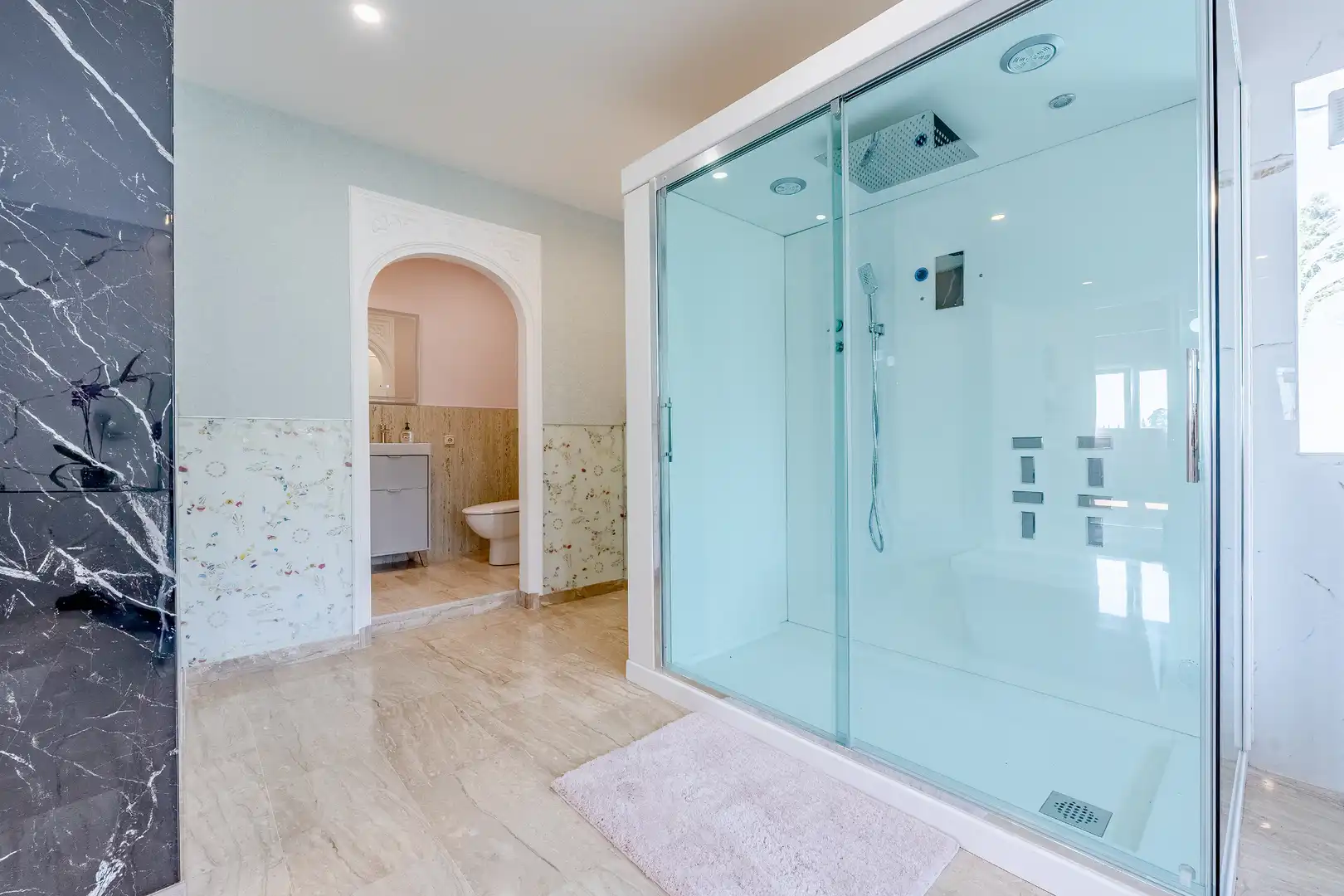 Baño de Casa o chalet en venta en Badalona con Aire acondicionado, Calefacción y Jardín privado