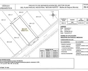 Terreny industrial en venda en Molina de Segura