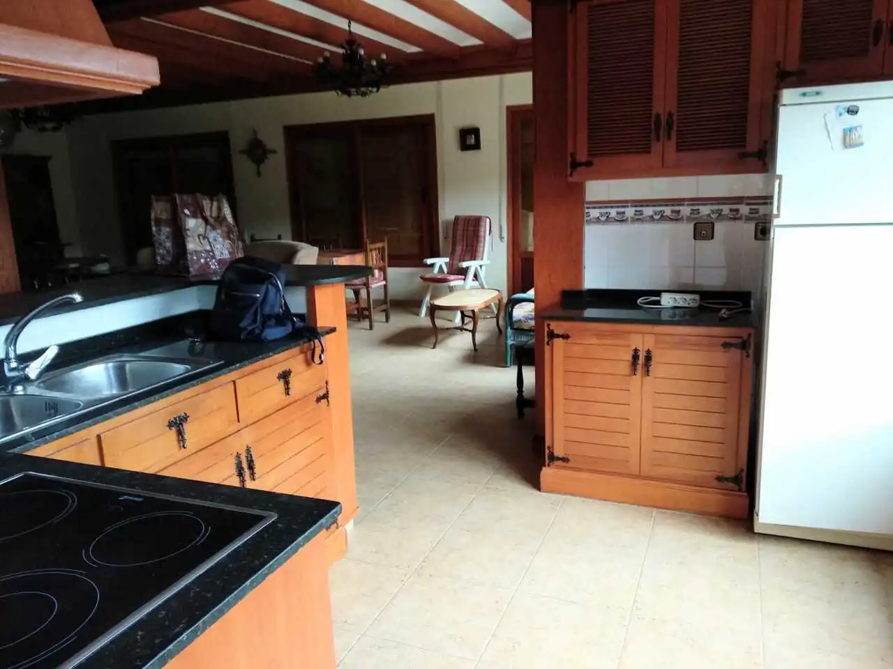 Cuina de Casa o xalet en venda en Orihuela amb Jardí privat, Terrassa i Piscina