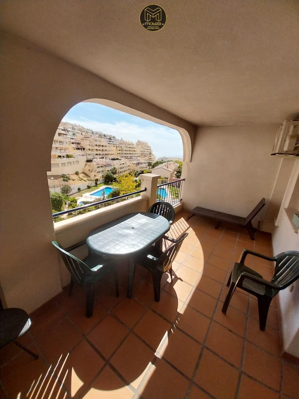 Terrace of Flat to rent in Benalmádena  with Terrace and Community pool
