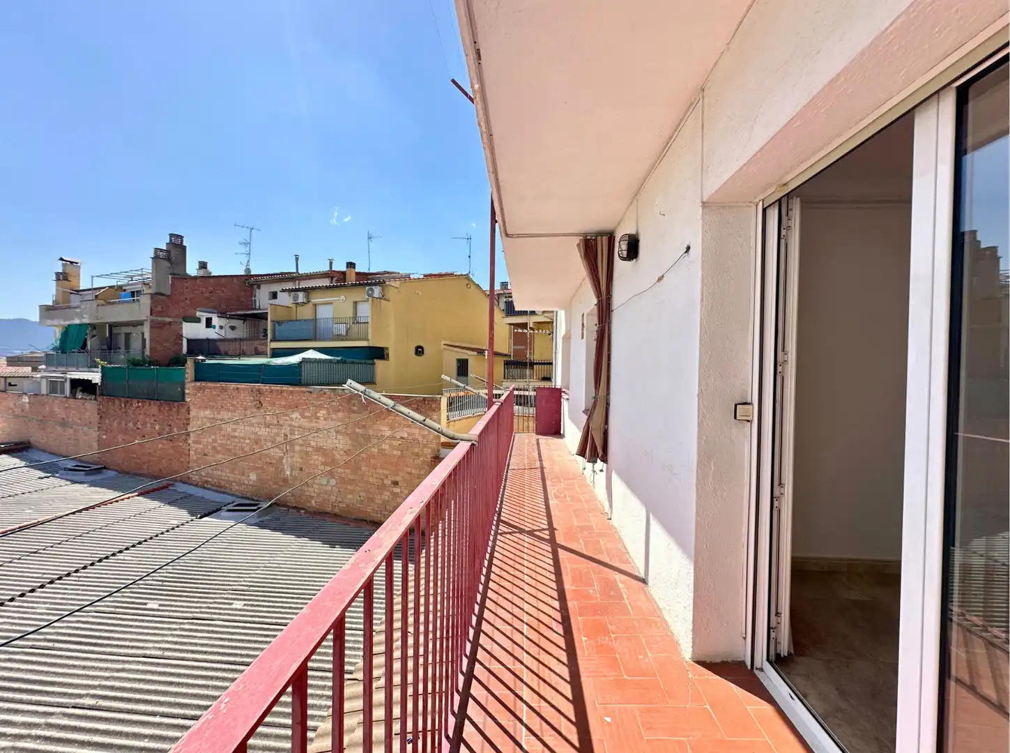 Balcony of Flat for sale in Torelló  with Heating, Terrace and Storage room