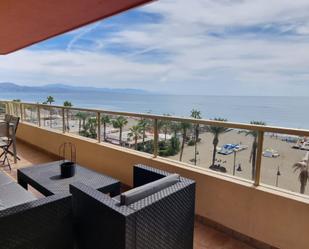 Terrassa de Apartament de lloguer en Torremolinos amb Terrassa i Moblat