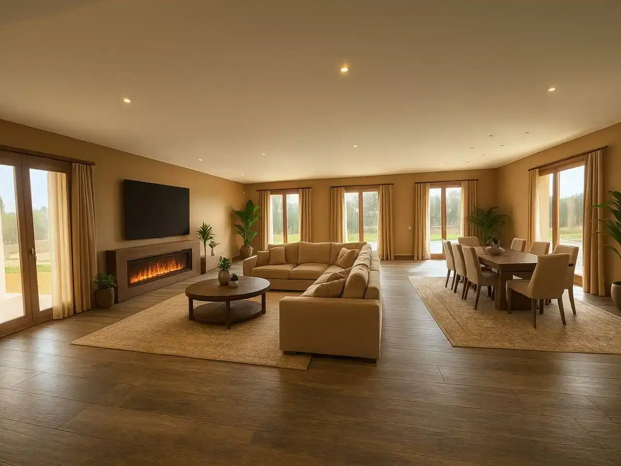 Sala de estar de Casa o chalet en venta en Llucmajor