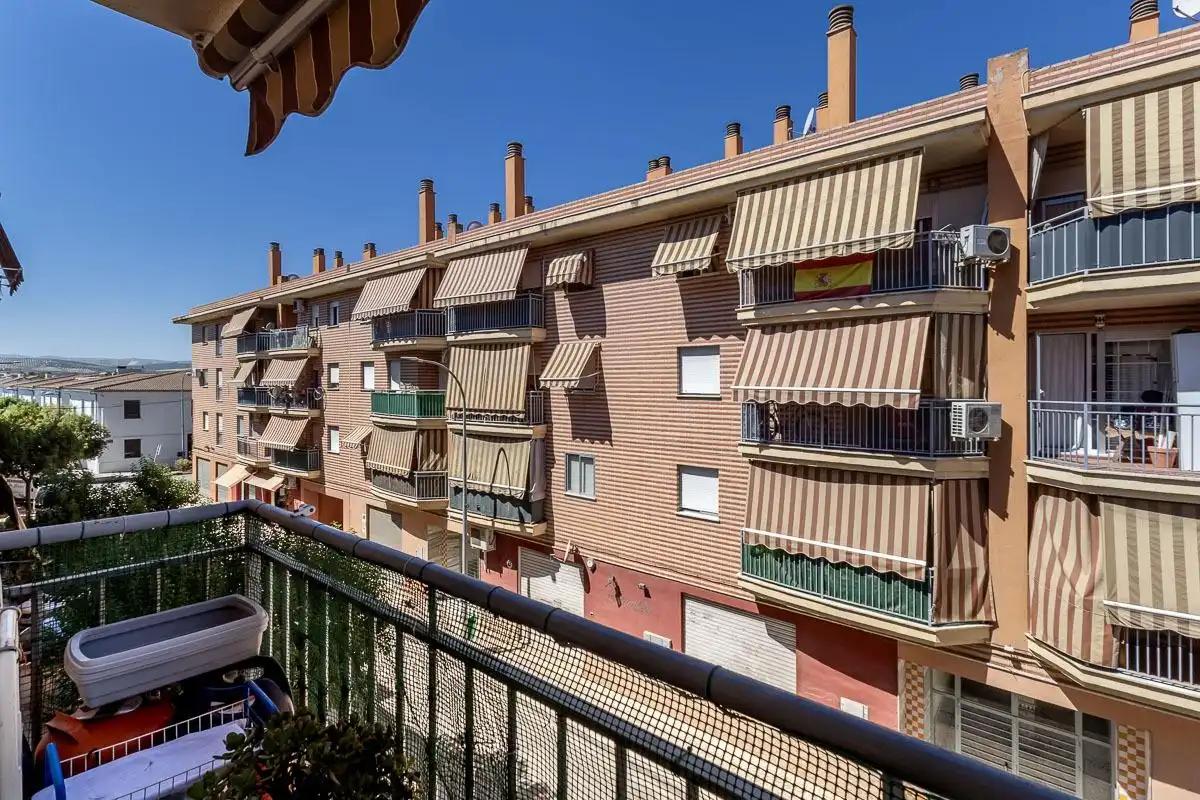 Balcony of Flat for sale in Santa Fe