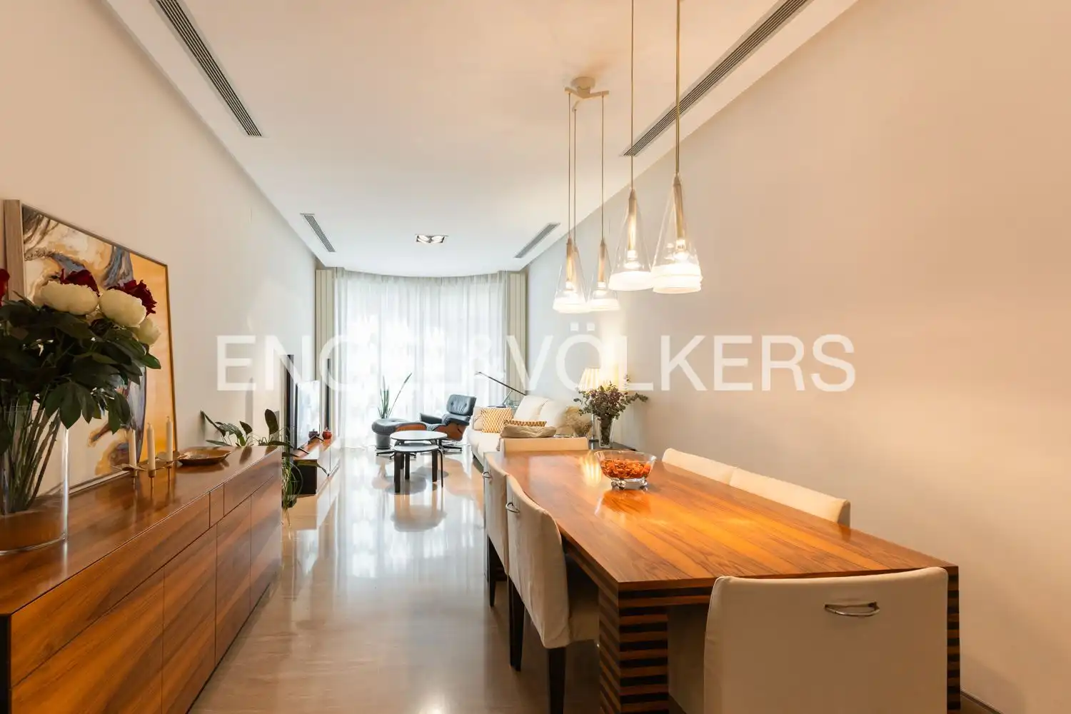 Dining room of Houses for sale in Castellón de la Plana / Castelló de la Plana  with Air Conditioner, Heating and Parquet flooring