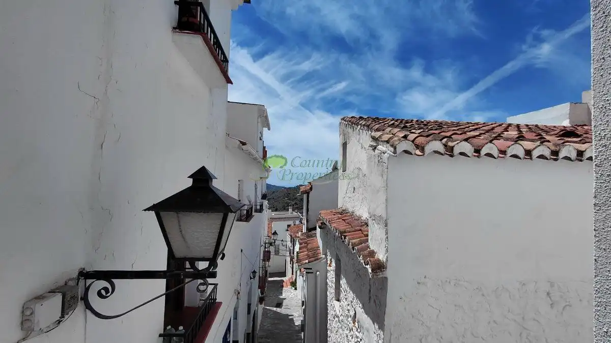 Vista exterior de Casa o xalet en venda en Canillas de Albaida amb Traster, Balcó i Internet