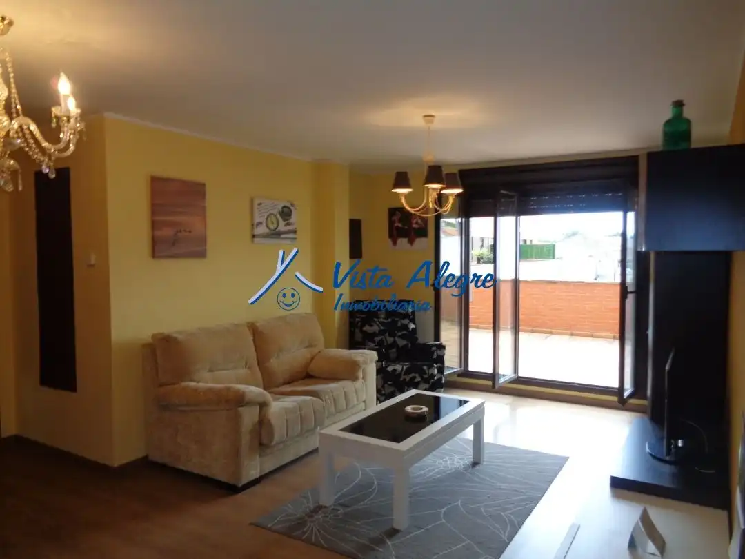 Sala de estar de Apartamento en venta en Zarratón con Calefacción, Terraza y Trastero