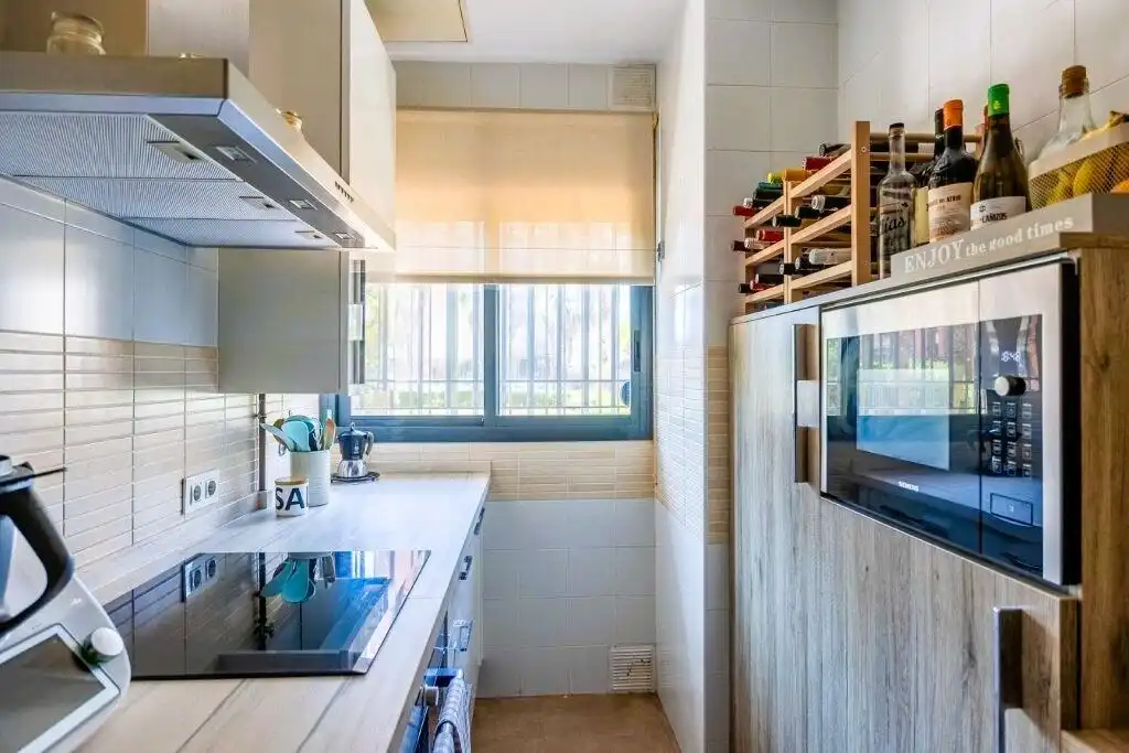 Küche von Wohnung zum Verkauf in Sevilla mit Klimaanlage