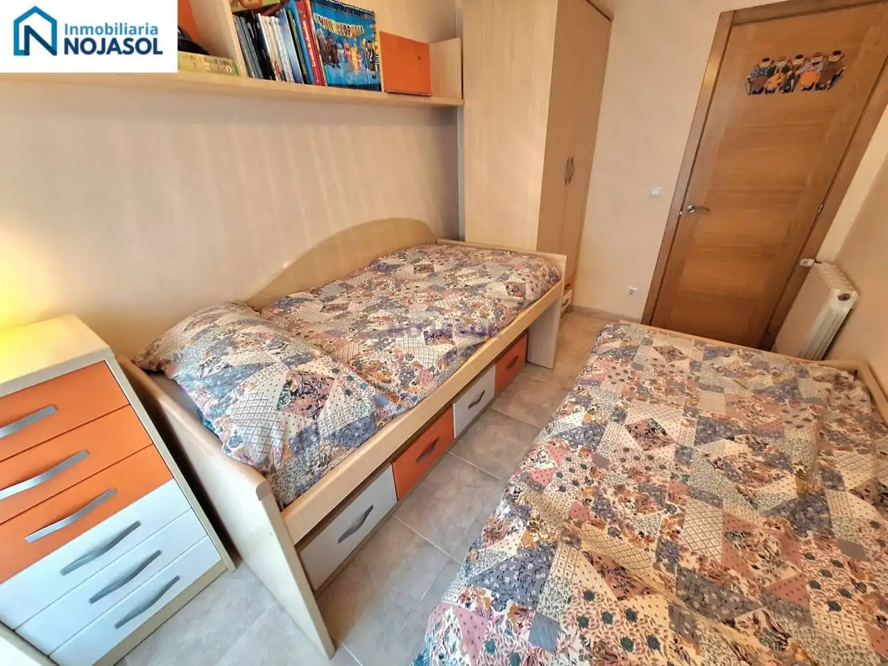 Schlafzimmer von Wohnungen zur Miete in Noja mit Heizung, Privatgarten und Terrasse