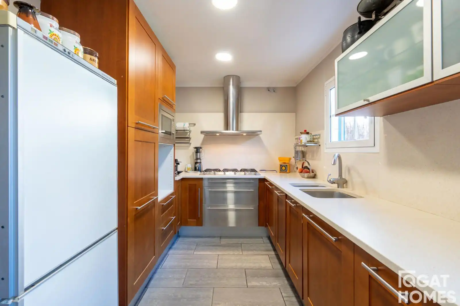 Cuina de Casa o xalet en venda en Sant Cugat del Vallès amb Aire condicionat, Calefacció i Terrassa